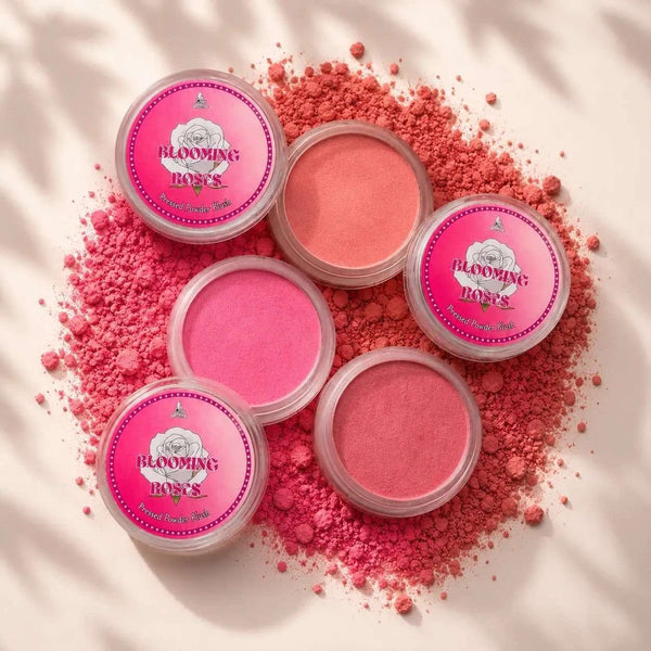 BLOOMING ROSES Pressed Powder Blush - Pack of 2