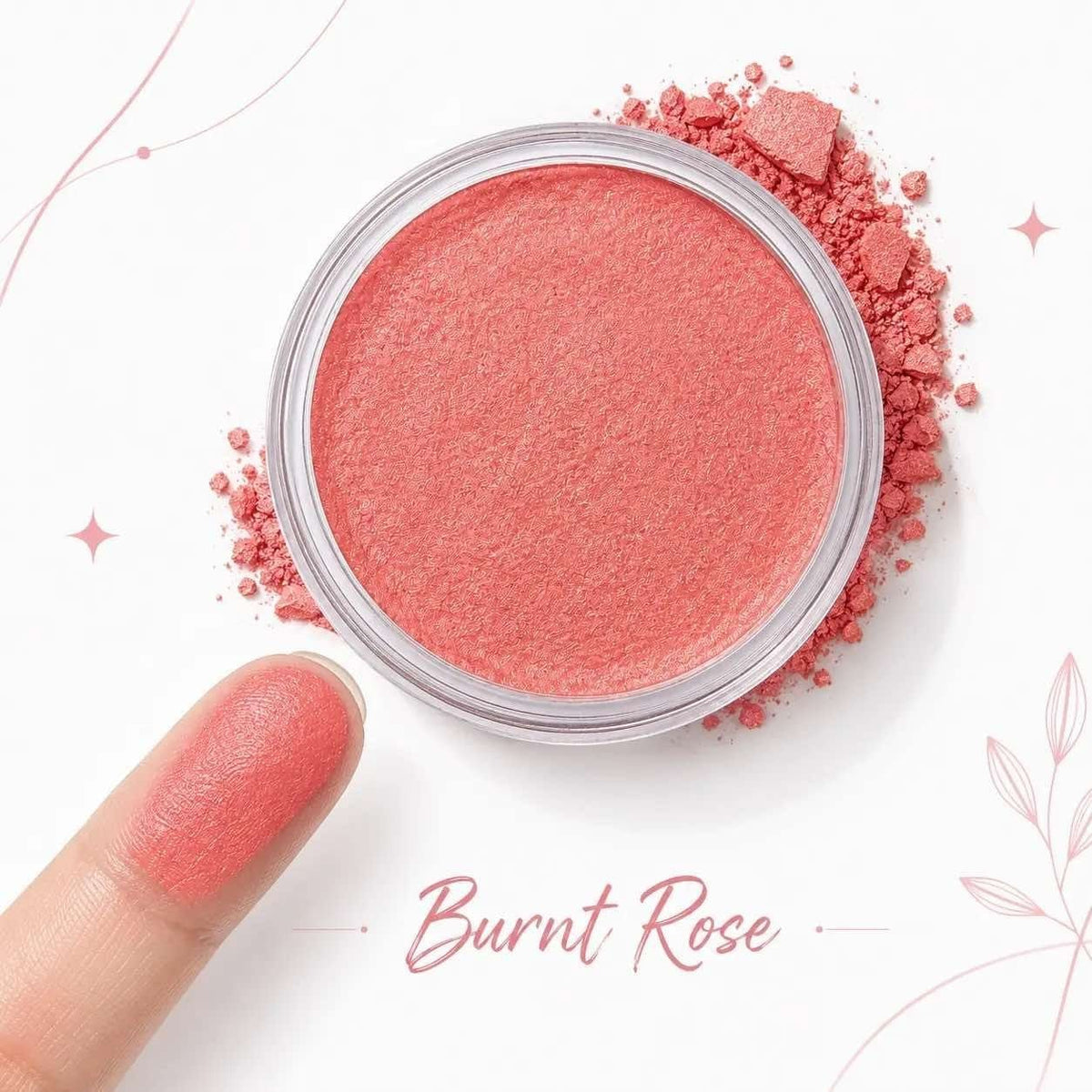 BLOOMING ROSES Pressed Powder Blush - Pack of 2