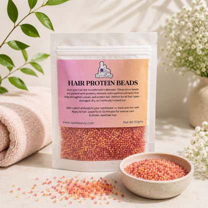 HAIR PROTEIN BEADS - 50gms
