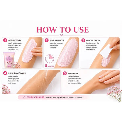 SAY BYE TO HAIR - 5 minutes Hair Removal Treatment - 120ml