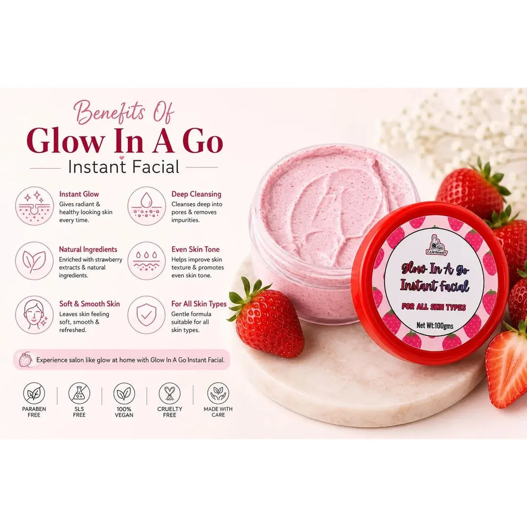 GLOW IN A GO INSTANT FACIAL - 100gms
