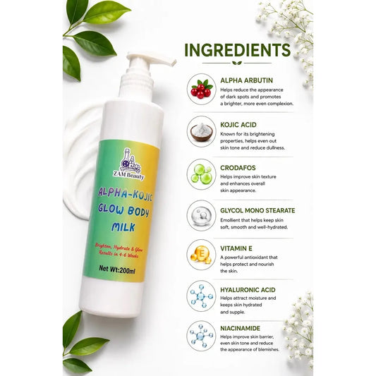ALPHA-KOJIC GLOW BODY MILK - 200ml