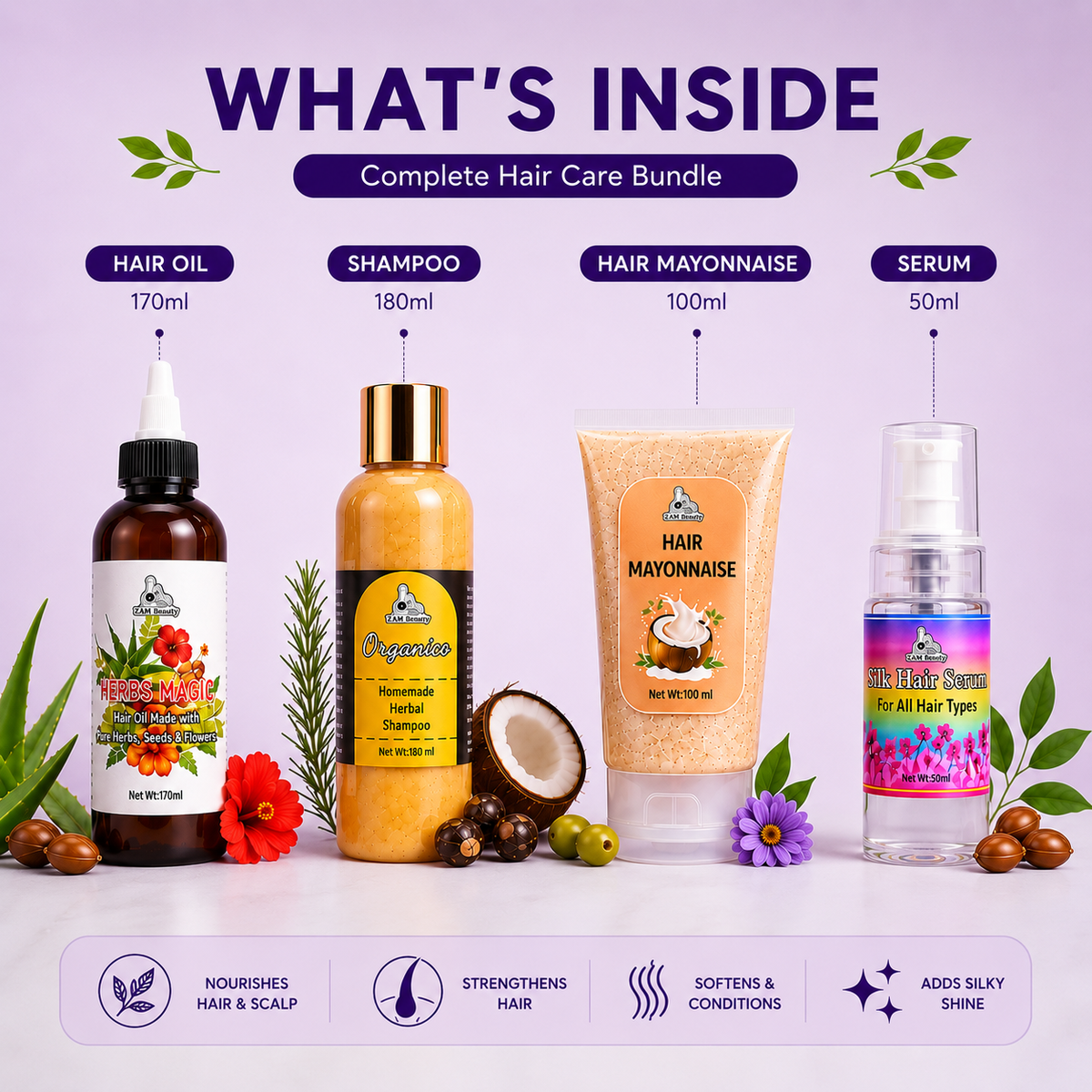 4in1 HAIRCARE BUNDLE