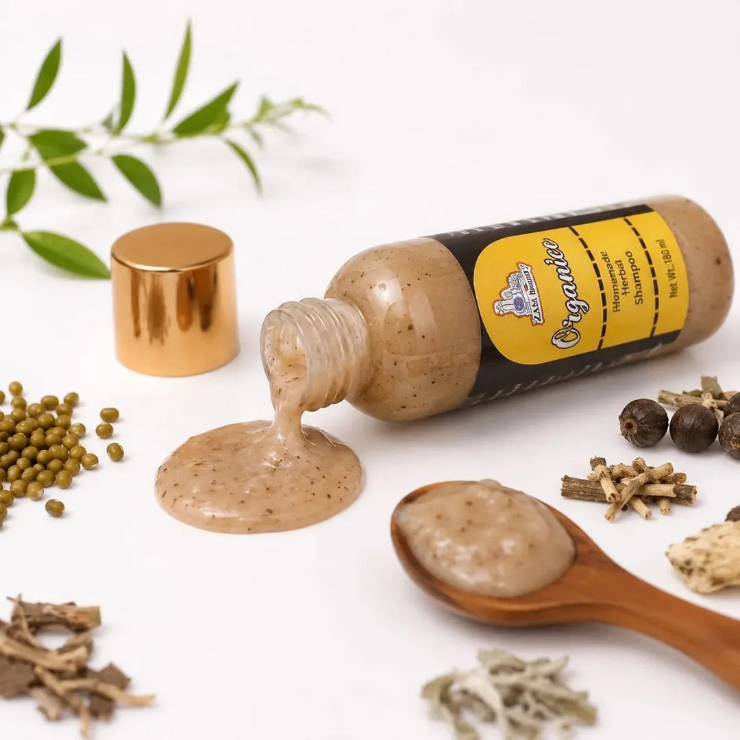 ORGANICO Homemade Herbal Shampoo - 180ml