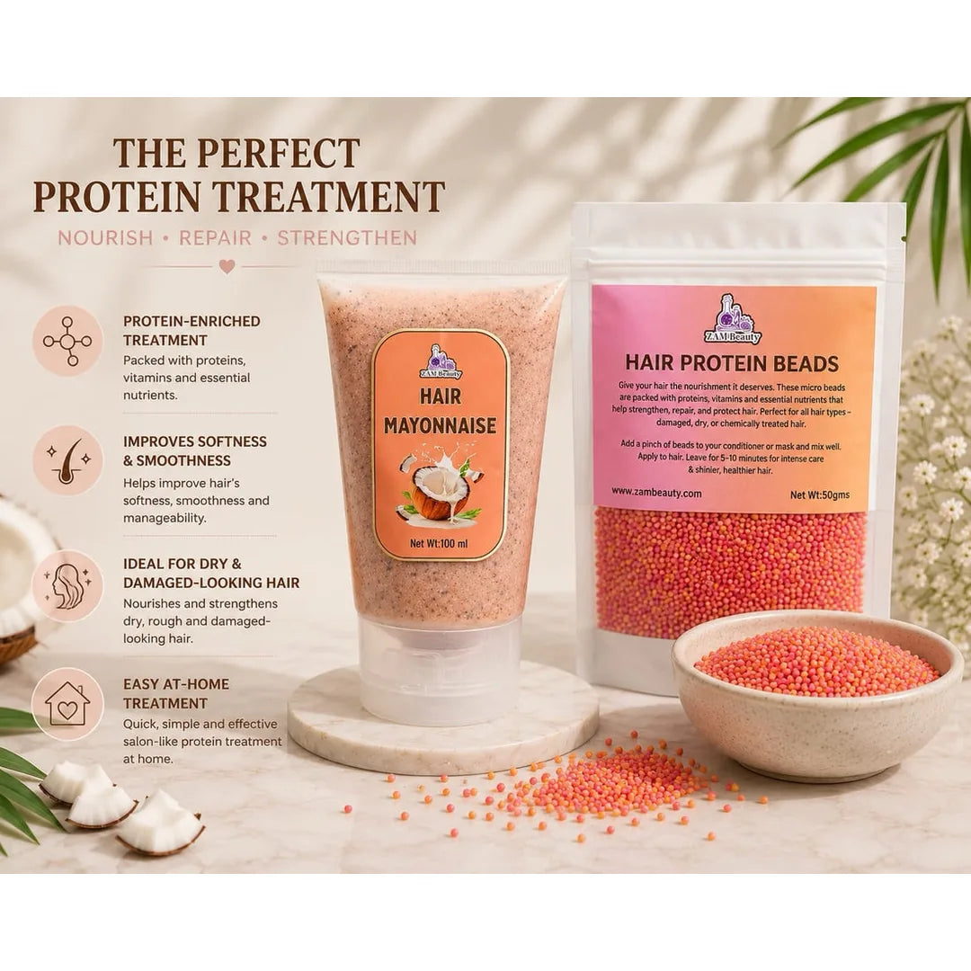HAIR PROTEIN BEADS - 50gms