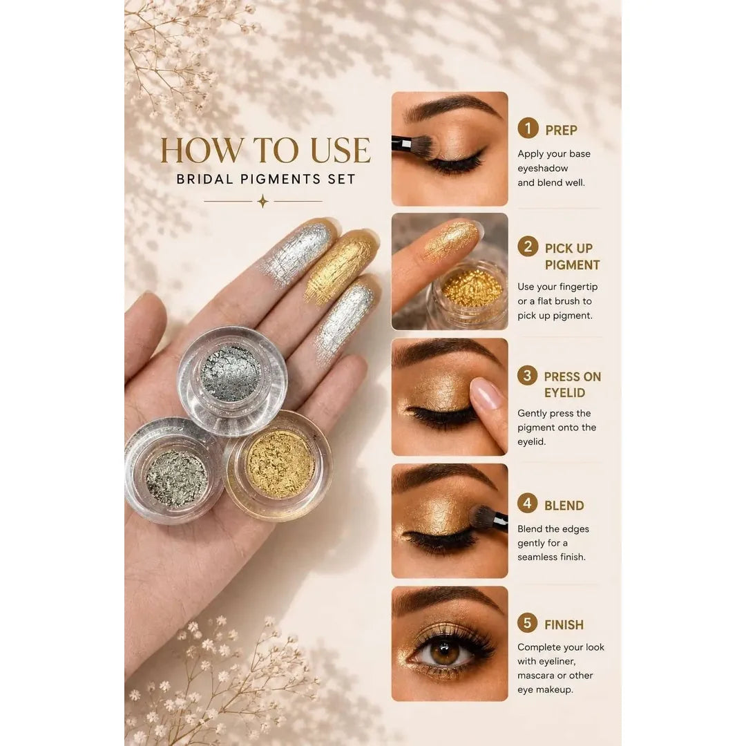 BRIDAL PIGMENTS - Set of 3