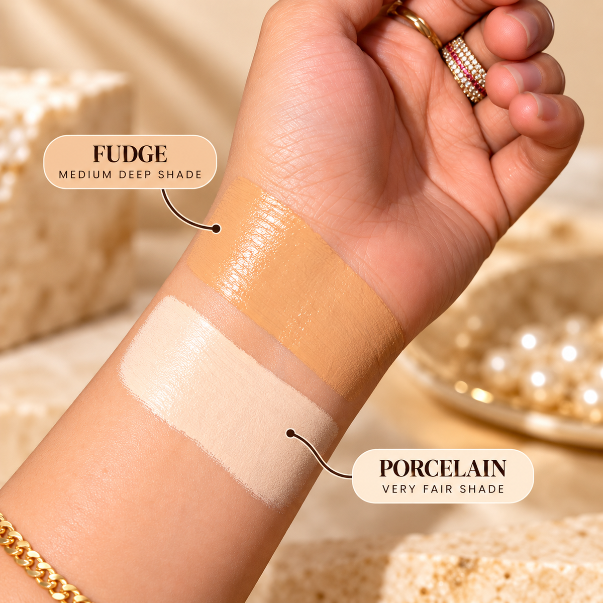 PRO LUXE Liquid Foundation + PRO LUXE Setting Powder