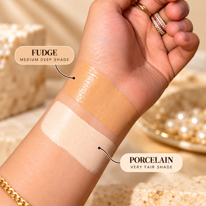 PRO LUXE Liquid Foundation + PRO LUXE Setting Powder