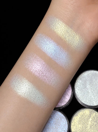 SHINE BRIGHT LIKE A DIAMOND Holographic Pressed Highlighters - Set of 4