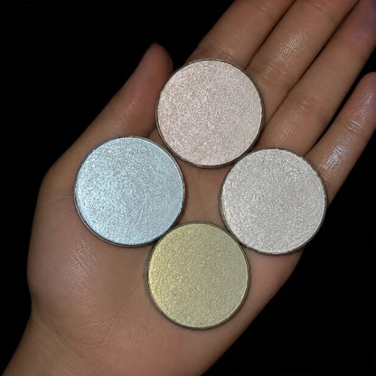 SHINE BRIGHT LIKE A DIAMOND Holographic Pressed Highlighters - Set of 4